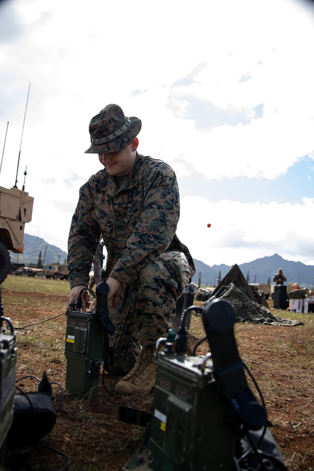 3d Marine Littoral Regiment establishes Alpha command node at Schofield Barracks