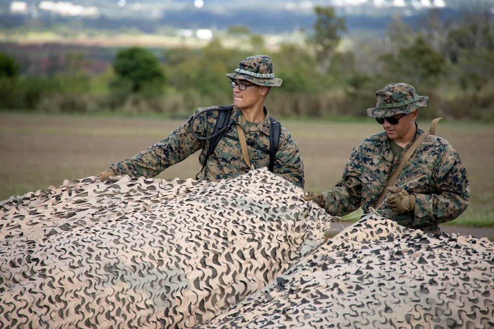 3d Marine Littoral Regiment establishes Alpha command node at Schofield Barracks