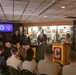 Bob Feller Bust Presentation to crew of USS Cooperstown (LCS 23)