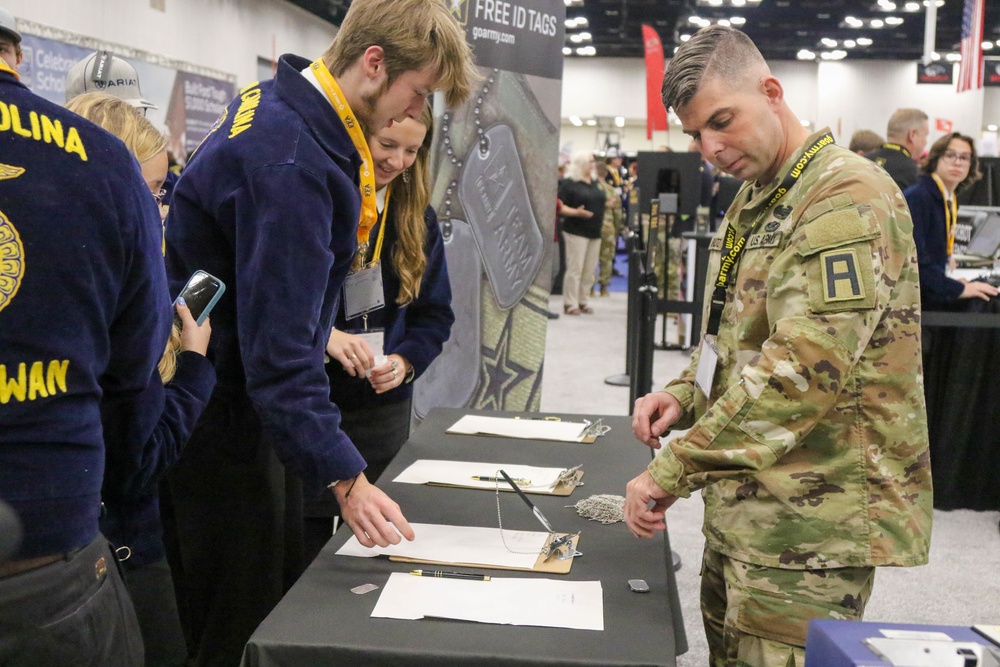 157th Infantry Brigade at 95th Annual National Future Farmers of America Expo