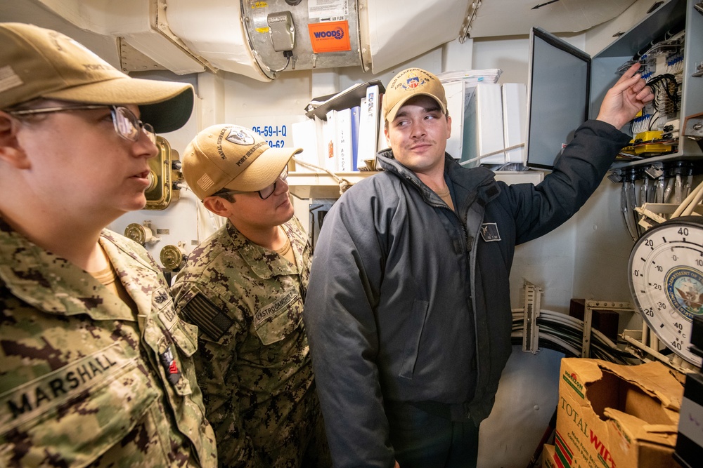 Warfare Centers Collaborate to Assess USS Harpers Ferry (LSD 49) Systems During Recent Visit