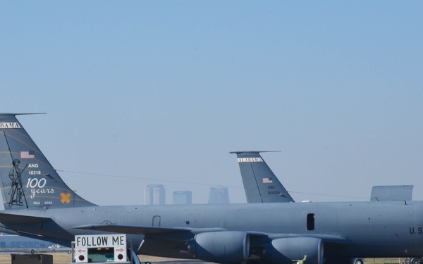 KC-135's on the Flightline