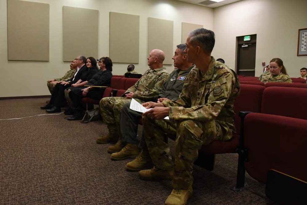 Tech. Sgt. Goke and Staff Sgt. Hamby Promotion Ceremony