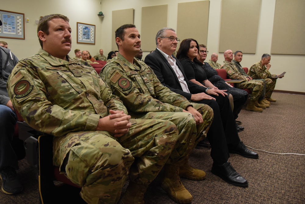 Tech. Sgt. Goke and Staff Sgt. Hamby Promotion Ceremony