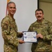 Tech. Sgt. Goke and Staff Sgt. Hamby Promotion Ceremony