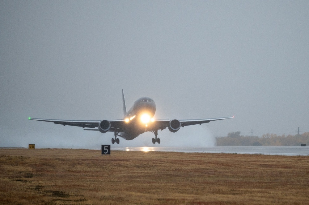 McConnell completes KC-46 flight with limited crew