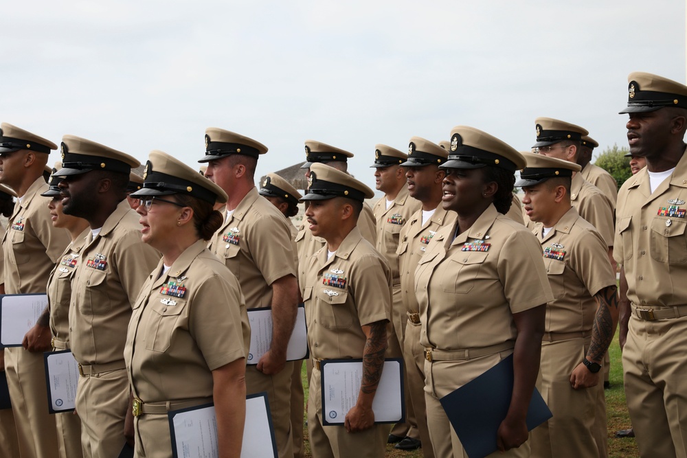 Naval Base Coronado Chief Pinning