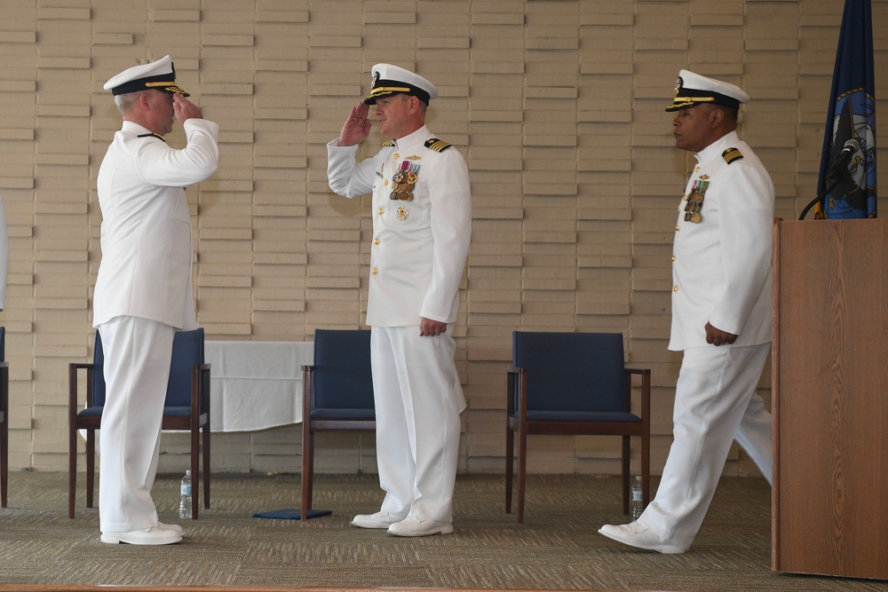 DESRON 40 Holds Change of Command Ceremony