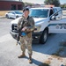 Photo of 116th Security Forces Squadron member(s) conducting a simulated high-risk traffic stop scenario