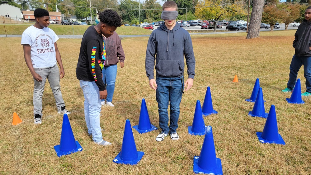 BRHS NJROTC Teamwork Exercises