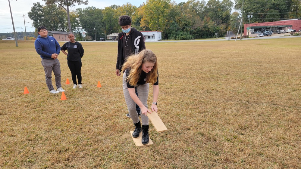 BRHS NJROTC Teamwork Exercises