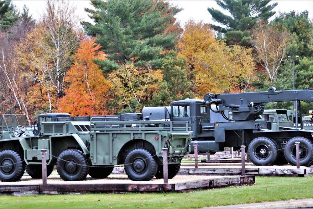 2022 Fall Colors at Fort McCoy's Equipment Park