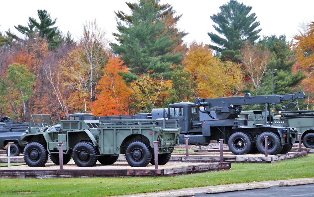 2022 Fall Colors at Fort McCoy's Equipment Park