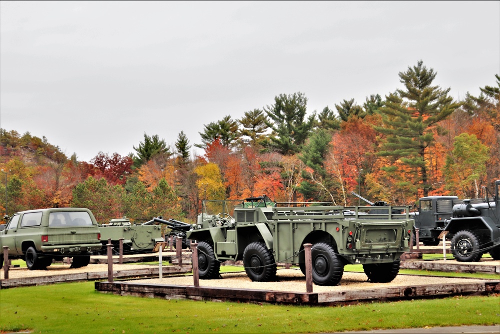 2022 Fall Colors at Fort McCoy's Equipment Park