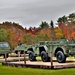 2022 Fall Colors at Fort McCoy's Equipment Park