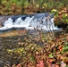 2022 Fall Colors at Trout Falls at Fort McCoy's Pine View Recreation Area