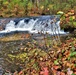 2022 Fall Colors at Trout Falls at Fort McCoy's Pine View Recreation Area