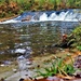 2022 Fall Colors at Trout Falls at Fort McCoy's Pine View Recreation Area