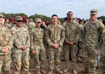 Two 18th Field Artillery Brigade Soldiers earn their Expert Field Medical Badge