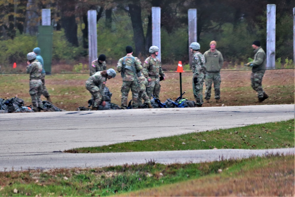 Army ROTC cadets train at Fort McCoy