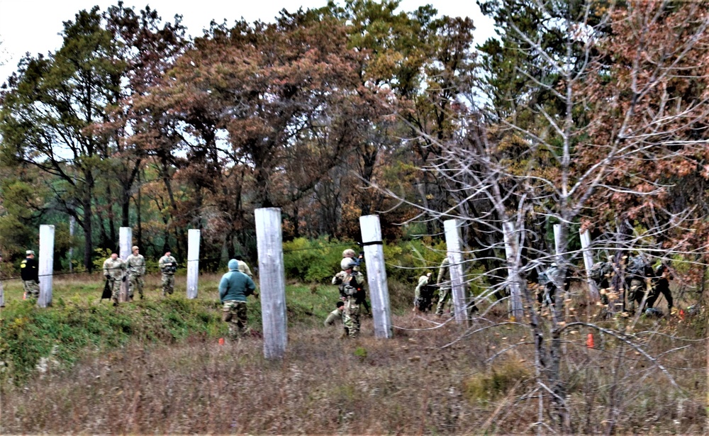 Army ROTC cadets train at Fort McCoy