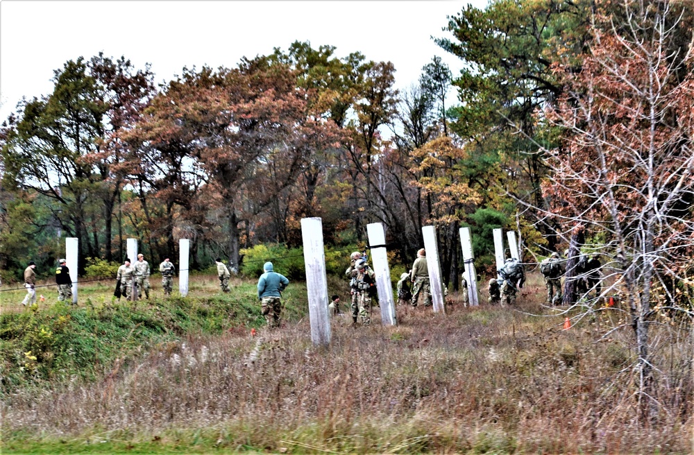 Army ROTC cadets train at Fort McCoy