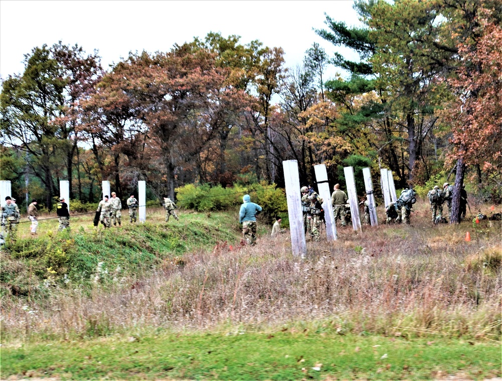 Army ROTC cadets train at Fort McCoy