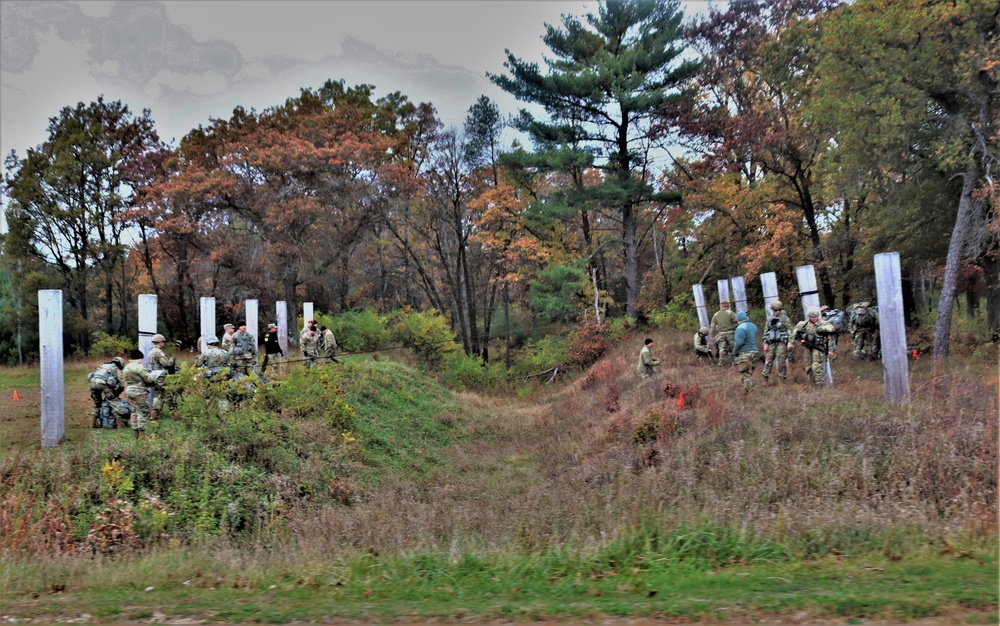 Army ROTC cadets train at Fort McCoy