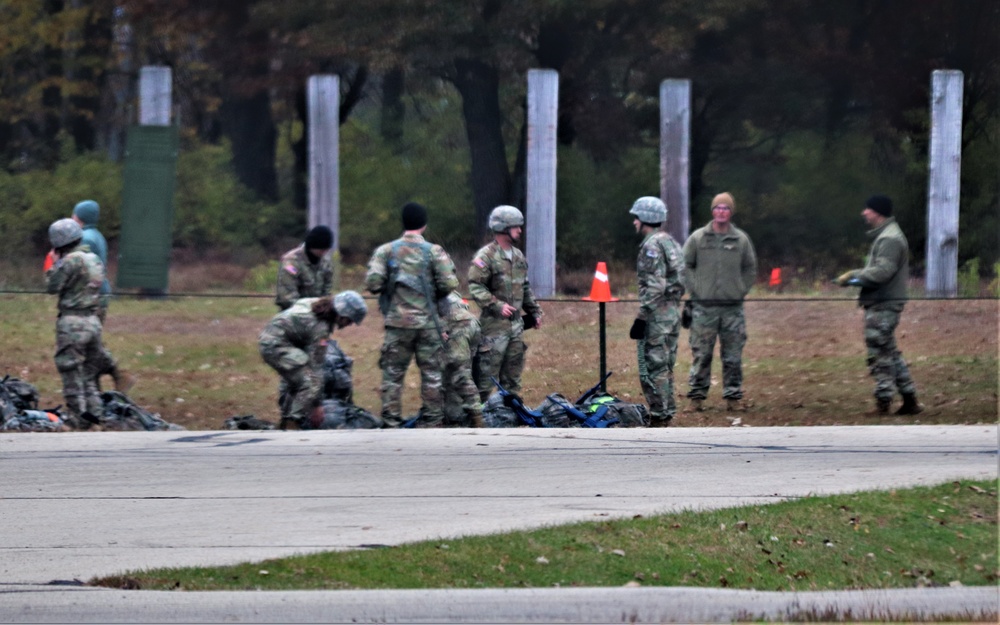 Army ROTC cadets train at Fort McCoy