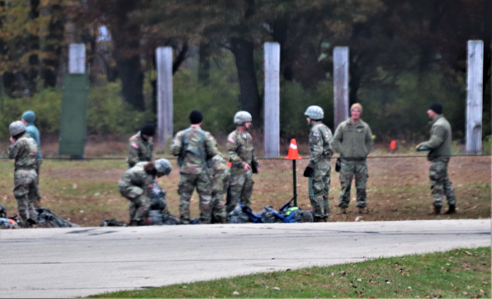 Army ROTC cadets train at Fort McCoy