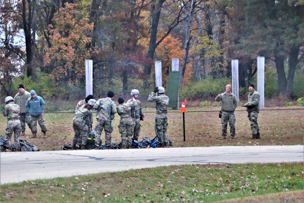 Army ROTC cadets train at Fort McCoy