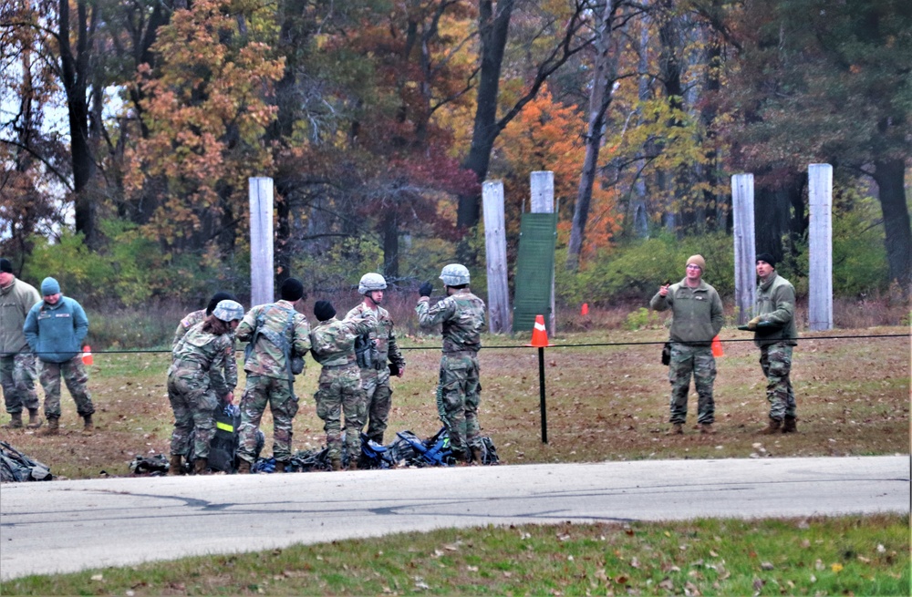 Army ROTC cadets train at Fort McCoy