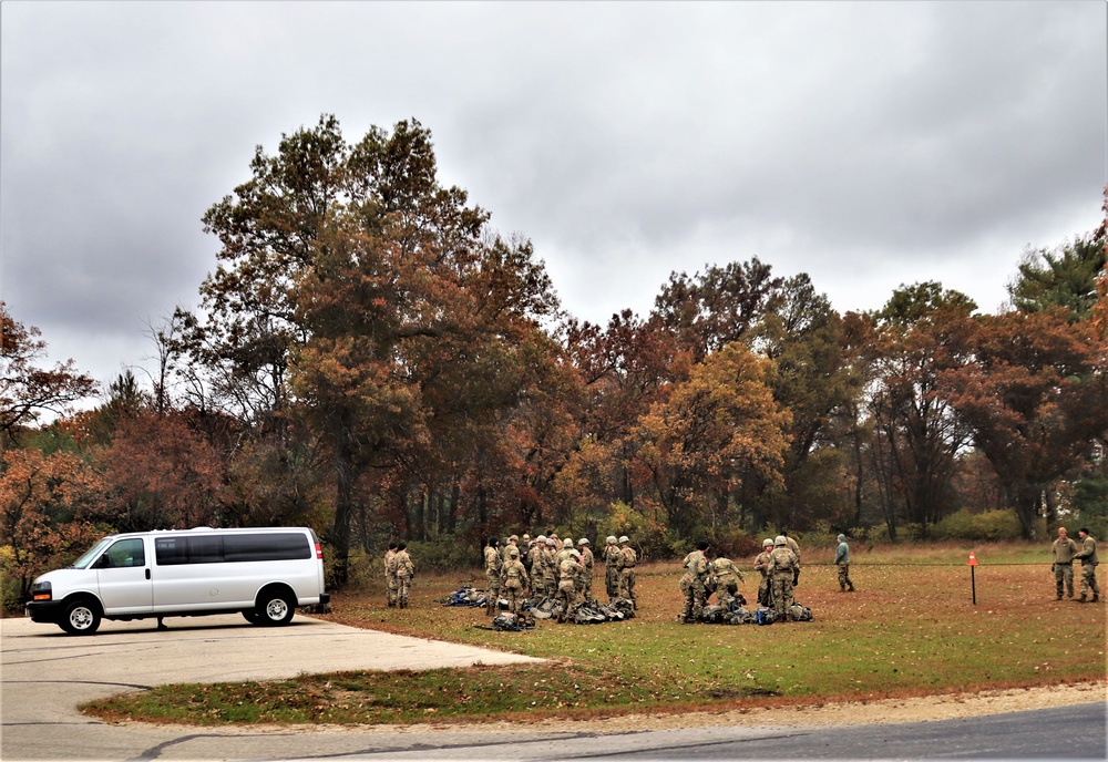 Army ROTC cadets train at Fort McCoy