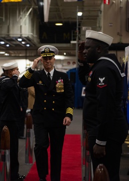 USS Theodore Roosevelt (CVN 71) Change of Command