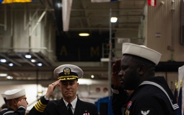 USS Theodore Roosevelt Changes Command