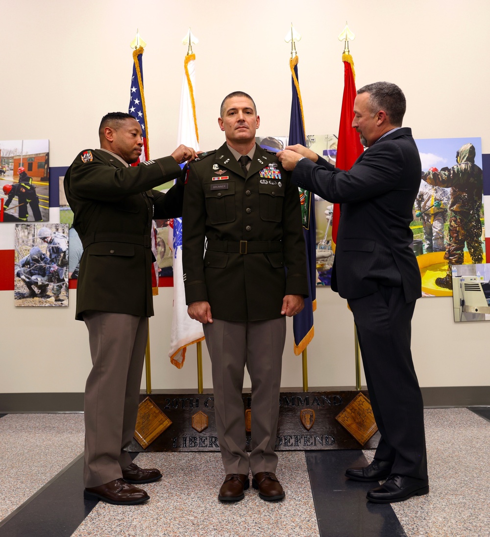 20th CBRNE Command operations officer promoted to colonel on Aberdeen Proving Ground