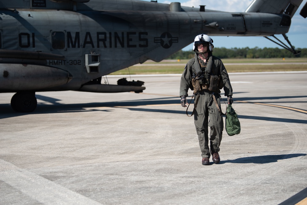 Marine training squadron conducts joint operation exercise