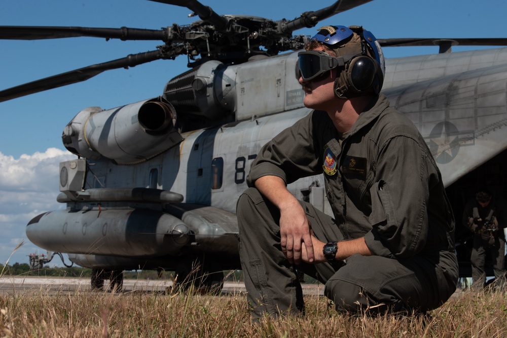 Marine training squadron conducts joint operation exercise