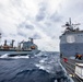 USS Chancellorsville Conducts a Replenishment-at-sea