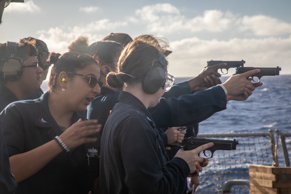 USS Hopper (DDG 70) participates in JPMRC 23-01