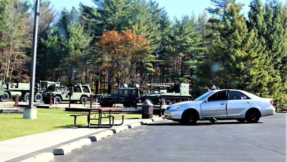 2022 Fall Colors at Fort McCoy's Equipment Park