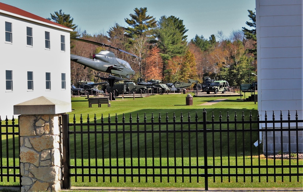 2022 Fall Colors at Fort McCoy's Equipment Park