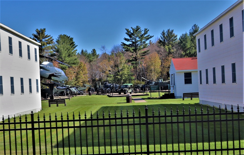 2022 Fall Colors at Fort McCoy's Equipment Park