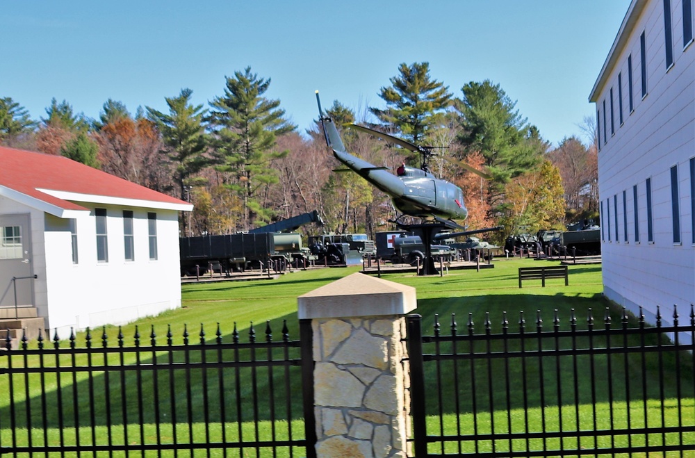 2022 Fall Colors at Fort McCoy's Equipment Park