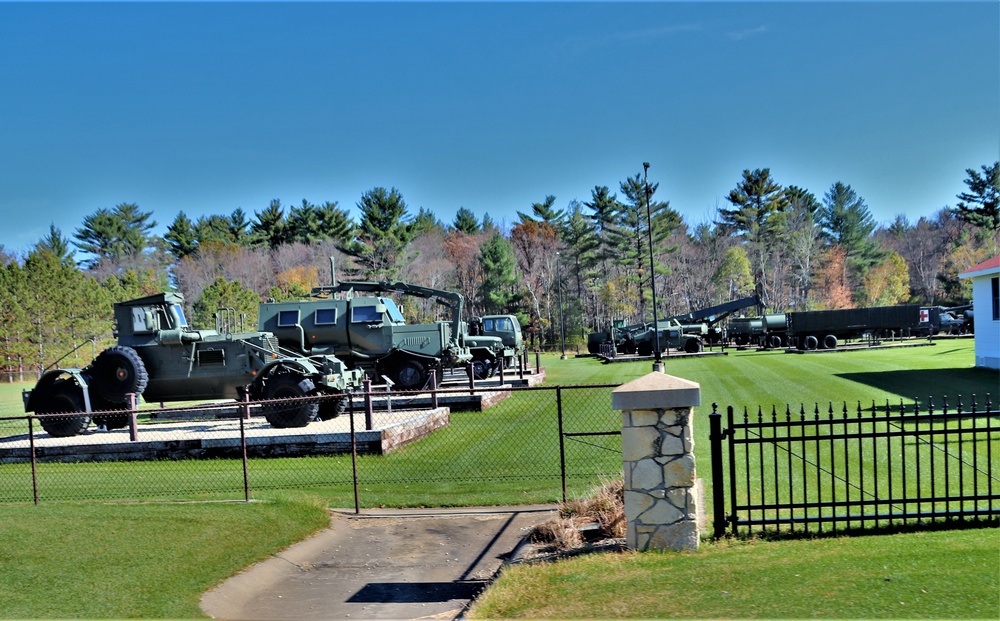 2022 Fall Colors at Fort McCoy's Equipment Park