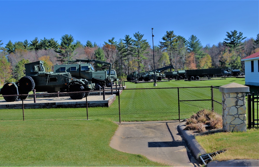 2022 Fall Colors at Fort McCoy's Equipment Park