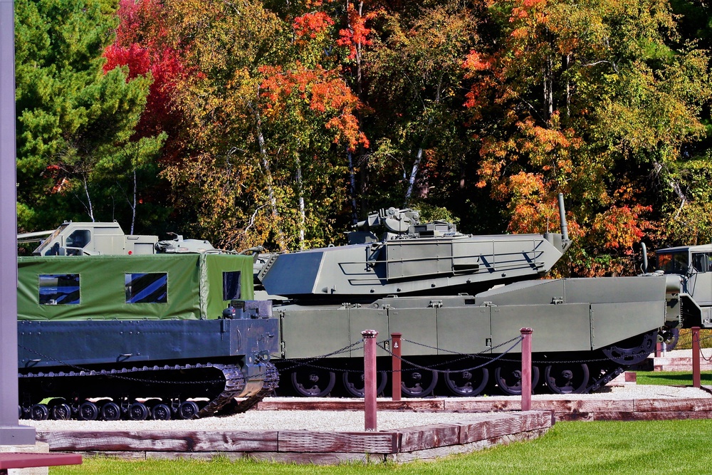 2022 Fall Colors at Fort McCoy's Equipment Park