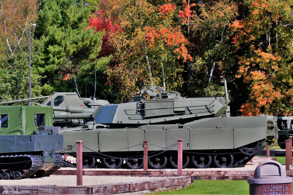 2022 Fall Colors at Fort McCoy's Equipment Park