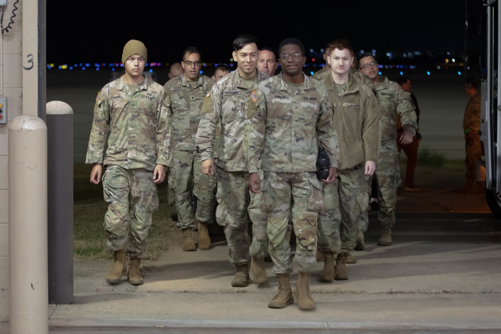 XVIII Airborne Corps Soldiers Welcome Home