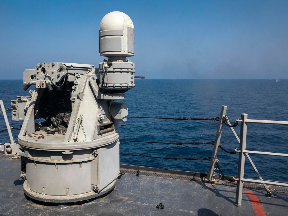 USS Delbert D. Black Conducts Live Fire Exercise